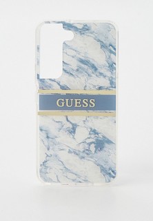 Чехол для телефона Guess Galaxy S22 из силикона и пластика с принтом Marble