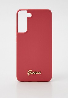 Чехол для телефона Guess Galaxy S22+ силиконовый с металлическим лого
