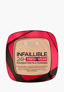 Пудра компактная LOreal Paris L'Oreal с матовым финишем