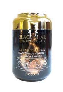 Сыворотка для лица Dr.CELLIO G90 Solution Black Shail & Hyaluron All in One Ampoule