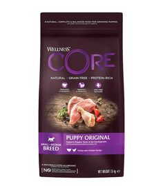 CORE Корм из индейки с курицей для щенков мелких и средних пород 10 кг Cor.E