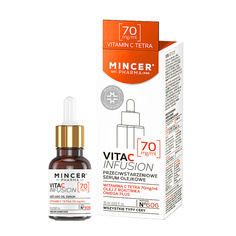 VitaCInfusion Маслянная антивозрастная сыворотка для лица с витамином С 15мл 15 МЛ Mincer est Pharma 1989