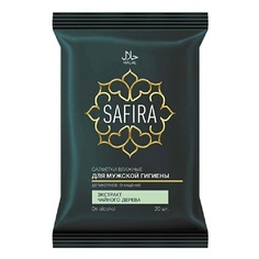Салфетки влажные для интимной гигиены с экстрактом чайного дерева 20 МЛ Safira