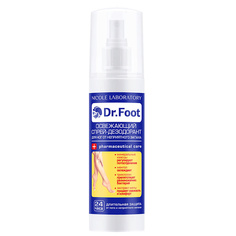 Освежающий спрей-дезодорант для ног от неприятного запаха 150 МЛ DR. Foot