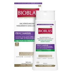 Шампунь для жирных волос с экстрактом виноградных косточек Bioblas