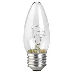 Лампочка Лампа накаливания ЭРА E27 60W 2700K прозрачная ДС 60-230-E27-CL Б0039130 ERA