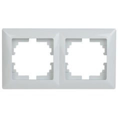 Рамка 2-постовая ЭРА Intro Solo белый 4-502-01 Б0043410 ERA