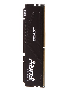 Модуль памяти Kingston Fury Beast DDR5 DIMM PC-48000 6000MHz CL40 - 16Gb KF560C40BB-16
