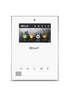Видеодомофон BAS-IP AU-04LA White