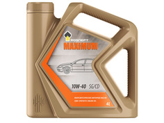 Масло Моторное масло Роснефть Maximum 10W-40 SG/CD 4L rsn0065