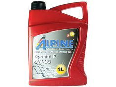 Масло Масло моторное синтетическое Alpine Special F 5W-30 4L 0100189