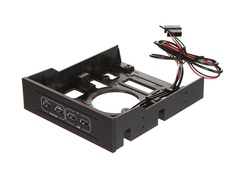 Контроллер Планка на переднюю панель GameMax USB 2.0 Fast Charge 5.25 Adapter Cage FC01-U2