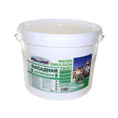 Моющаяся фасадная водоэмульсионная краска Movatex