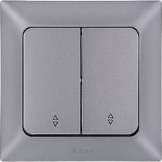 Проходной двухклавишный выключатель NE-AD