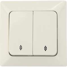 Проходной двухклавишный выключатель NE-AD