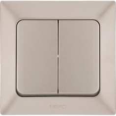 Двухклавишный выключатель NE-AD