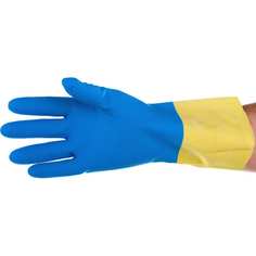Химостойкие неопреновые комбинированные перчатки Ампаро