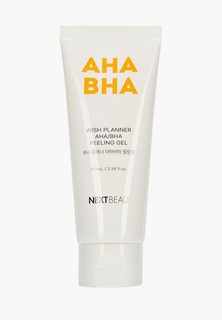 Гель для лица Nextbeau Отшелушивающий пилинг-гель с AHA/BHA кислотами для проблемной кожи, 100 мл