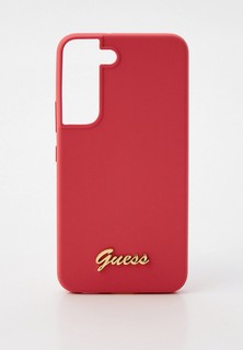 Чехол для телефона Guess Galaxy S22 силиконовый с металлическим лого