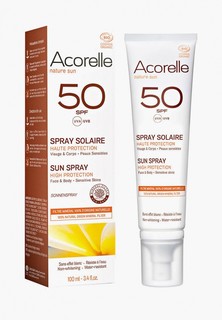 Спрей солнцезащитный Acorelle SPF 50, 100 мл