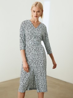 Платье-миди с укороченным рукавом (50) Elis