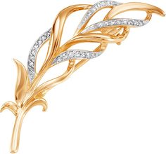 Золотые броши Vesna jewelry