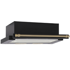 Встраиваемая вытяжка Teka LS 60 ANTHRACITE / BRASS