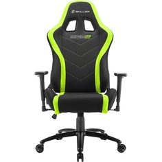 Компьютерное кресло Sharkoon Shark Skiller SGS2 чёрно-зелёный