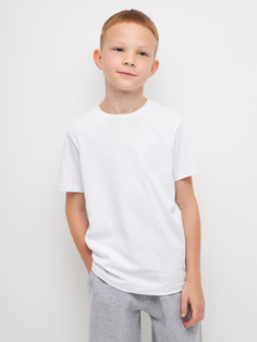 Базовая футболка для мальчиков (белый, 164) Sela