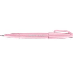 Фломастер-кисть Pentel &quot;Touch Brush Sign Pen&quot;, бледно-розовый