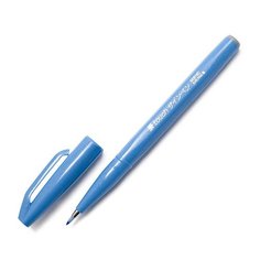 Фломастер-кисть Pentel &quot;Brush Sign Pen&quot;, голубой