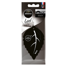 Ароматизатор для машин AROMA CAR LEAF Black 5,5 г