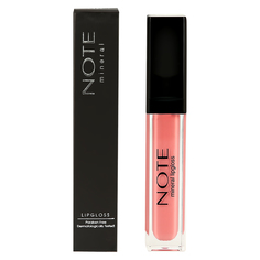 Блеск для губ NOTE MINERAL LIPGLOSS минеральный тон 01