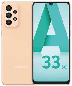 Смартфон Samsung Galaxy A33 5G 8/128Gb (SM-A336EZOHMEA) Peach