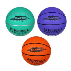 Спорт Мяч баскетбольный №7 24см, резина, SILAPRO,128-015