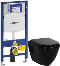 Комплект подвесной унитаз Creavit Terra TP325-11SI00E-0000 + KC0103.03.1300E + система инсталляции Geberit 111.300.00.5