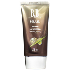 Тональный ББ крем с Муцином улитки BB Cream Snail Sun Protection SPF50+ PA+++ Ekel