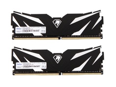 Модуль памяти Netac Shadow II DDR4 DIMM 3200Mhz PC25600 CL16 - 16Gb Kit (2x8Gb) NTSWD4P32DP-16K