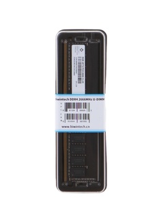 Модуль памяти BiwinTech DDR4 DIMM 2666Mhz PC21300 CL19 - 8Gb B14AU8G52619R#A