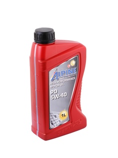 Масло Масло моторное синтетическое Alpine PD Pumpe-Duse 5W-40 1L 0100161