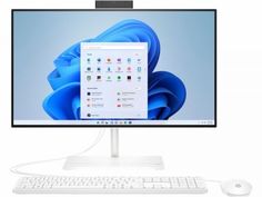 Моноблок 23.8&#039;&#039; HP 24-cb0038ur AiO 5D1Z1EA J4025/8GB/256GB SSD/UHD Graphics 600/noDVD/cam/WiFi/BT/kbd/mouse/Win11Home/white