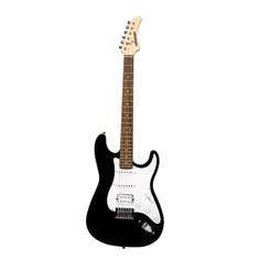 LE-1Z BLK/L электрогитара Stratocaster HSS, цвет - чёрный Fernandes