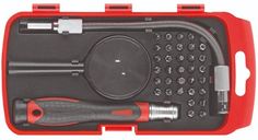 Отвертка Курс с битами для точных работ 56184, 36 CrV бит