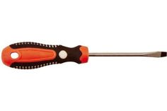 Отвертка Курс Тренд 53769, CrV сталь, прорезиненная ручка 6х100 мм SL