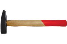 Молоток слесарный Курс Оптима 44102, деревянная ручка