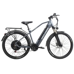 Электровелосипед Hiper Engine MTB X1 серый
