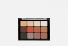 Палетка матовых теней для век 01 Viseart