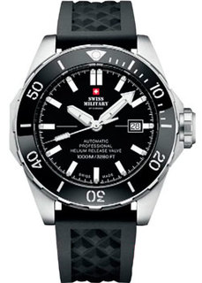 Швейцарские наручные мужские часы Swiss military SMA34092.04. Коллекция Diver 1000m