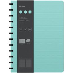 Бизнес-тетрадь Berlingo Instinct, в клетку, на кольцах, 80 листов, А4+, мятная