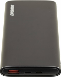 Внешний аккумулятор Digma DGPF10F 10000mAh 3A QC PD 20W 1xUSB серый (DGPF10F20AGY)